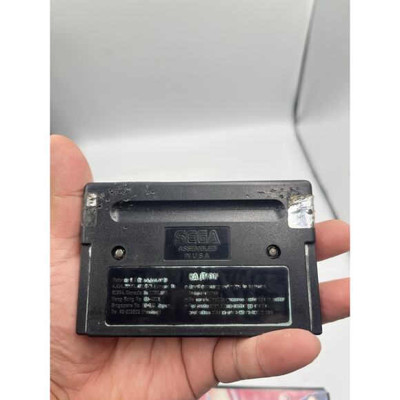 X-Men (Sega Genesis, 1993) Box And Cart - Picture 6 of 8